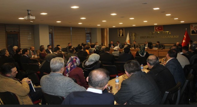 AK Parti Erzurum Teşkilatı Yürütme Kurulu açıklandı