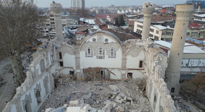 Malatya daki yıkım havadan görüntülendi