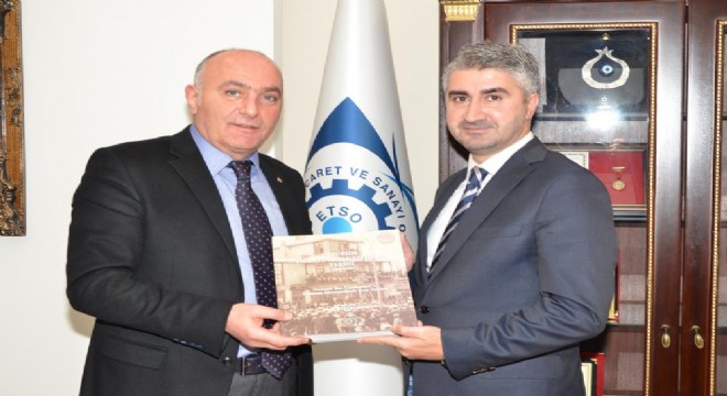 Tarıkdaroğlu, ETSO yu ziyaret etti